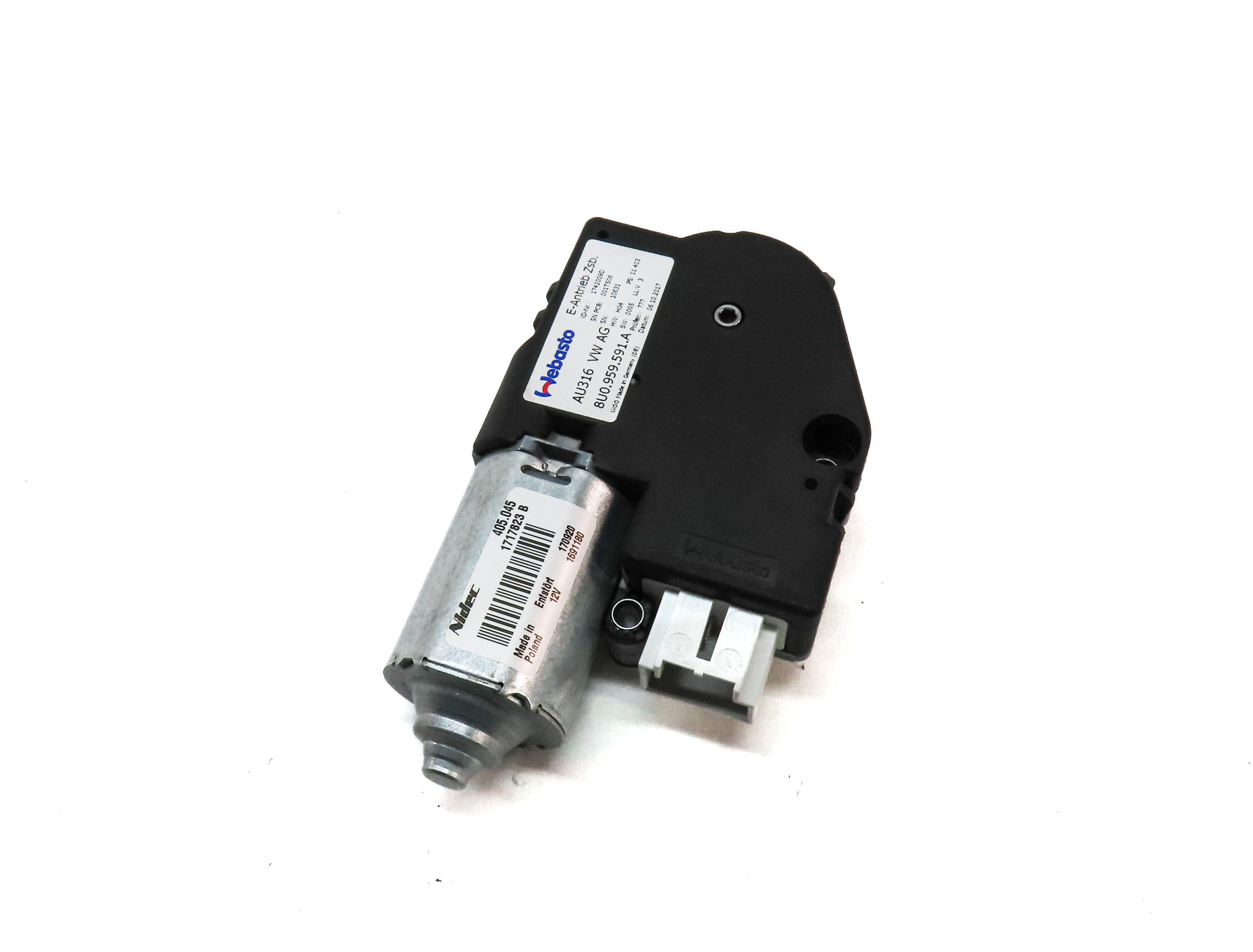 2015-2018 AUDI Q3 (8U) SUNROOF SUN ROOF WINDOW MOTOR — exact item pictured
